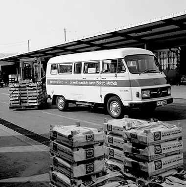 Mercedes Benz LE 306 eléctrico de 1972